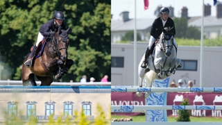 Associé à Arioto du Gèvres, Marc Dilasser a remporté le Grand Prix de la ville de Chantilly, organisé dimanche dans le cadre du CSI 4* de Chantilly Classic. Au barrage de cette belle épreuve à 1,55m, le Français a infligé près d’une seconde de débours au double champion olympique Scott Brash, qui avait sellé Hello Valentino. Revivez leur duel, présenté par Cheval Liberté.