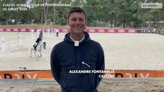 Pour GRANDPRIX.tv, Alexandre Fontanelle a évoqué ses jeunes atouts et s'est confié sur le retrait de son fidèle Prime Time des Vagues de la compétition à l'occasion du Fontainebleau Classic Summer Tour.