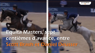 Revivez la victoire de Scott Brash dans l’Equita Masters, seulement sept centièmes de seconde plus rapide que Daniel Deusser ! 
