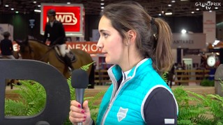 Camille Condé-Ferreira était sur le plateau de GRANDPRIX TV à Equita Lyon le 1er novembre pour nous parler de ses chevaux, ses objectifs et l'avenir du couple qu'elle forme avec Pirole de la Châtre, sa jument de tête avec qui elle fut championne de France et d'Europe Junior en 2015 et également vice-championne d'Europe Junior en 2016.