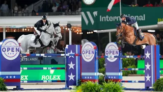 Kent Farrington a remporté un nouveau Grand Prix 5* avec sa géniale Greya, dans la nuit de samedi à dimanche à Wellington. Lors de cette étape floridienne de la Rolex Series, le numéro deux mondial a battu de trois quarts de seconde le numéro trois mondial, le Britannique Ben Maher, deuxième en selle sur Enjeu de Grisien. Revivez leur Duel, présenté par Cheval Liberté.