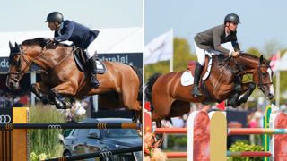 Alors que la victoire semblait tendre les bras à Steve Guerdat et sa vice-championne olympique Dynamix de Bélhème, José Maria Larocca a mis un coup d’accélérateur en toute fin de barrage pour remporter le Grand Prix du CSIO 5* de Bruxelles sur Finn Lente. Le duel est présenté par Cheval Liberté. 