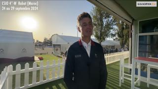 Auteur de deux splendides parcours dans la Coupe des nations du CSIO 4*-W de Rabat aux rênes de Bellini Dufaure dimanche après-midi, Charles-Henri Fermé est légitimement déçu de la performance de la France, qui a fini cinquième. Une déception qui vient s’ajouter à un bilan contrasté du Morocco Royal Tour pour le Normand, qui a hélas subi la perte de son potentiel futur cheval de tête la semaine précédente, à Tétouan...