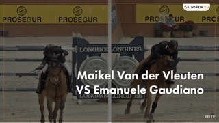 Dimanche dernier, Maikel Van der Vleuten remportait le Grand Prix Coupe du monde de La Corogne face à Emanuele Gaudiano. GRANDPRIX TV vous fait revivre leurs barrages.  