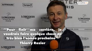 Vainqueur du Grand Prix du CSI2* du Longines Masters de Paris, Thierry Rozier s’est confié au micro de GRANDPRIX TV.  