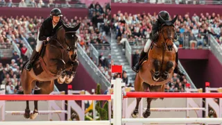 Hier, Scott Brash s’est imposé dans le Grand Prix Hermès du CSI 5* de Paris avec Hello Chadora Lady, mais derrière lui, Harrie Smolders et Martin Fuchs n’ont pas pu être départagés. Associés à Mr. Tac des Fusains et Conner Jei, ils se sont classés deuxièmes ex aequo. Revivez leur duel, présenté par Cheval Liberté.