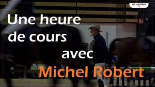 En marge des compétitions de Longines Equita Lyon, la Société Hippique Française a organisé un cours d’une heure animé par Michel Robert. Le fil rouge : demander peu, remercier beaucoup ! 