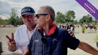 S’ils ne sont pas au Mans pour enfiler des perles, les sélectionneurs et chefs d’équipe Muriel Leonardi, Olivier Bost et Gilles Viricel ont accepté de se prêter au jeu d’une sortie de piste croisée. En pleine effervescence des championnats d’Europe, ils partagent leurs ambitions pour l’événement et reviennent sur la préparation de leurs cavaliers et cavalières.