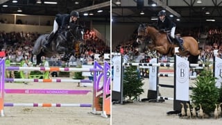 Derniers à s’élancer dans le barrage du Grand Prix 4* de Rouen, Titouan Schumacher et Illusion ont fait durer le suspense jusqu’au bout, mais on finalement été plus rapides que Cédric Hurel et Fantasio Floreval. Les champions de France Pro Élite en titre ont enregistré un chronomètre de 41’’34, mais le couple gagnant s’est finalement imposé dans l’épreuve à 1,55m en arrêtant la montre avec dix-sept petits centièmes d’avance. Avec Cheval Liberté.