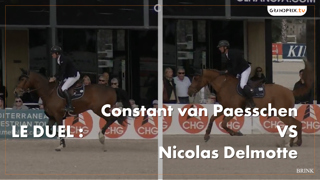 Le public d’Oliva a été témoin de l’affrontement entre Constant van Paesschen et Nicolas Delmotte dans le Grand Prix du CSI3* d’Oliva. Le duel. 