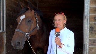 À l'occasion de la seconde semaine du GRANDPRIX CLASSIC Summer Tour 2018, GRANDPRIX.tv a rencontré la Tricolore Alexandra Francart et son cheval de tête Volnay du Boisdeville dans les écuries.