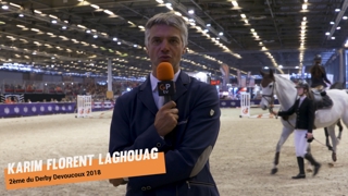 À l'occasion du Cross Indoor présenté par Devoucoux au Salon du cheval de Paris, GRANDPRIX.tv a suivi le Français Karim Laghouag dans les coulisses de sa préparation.