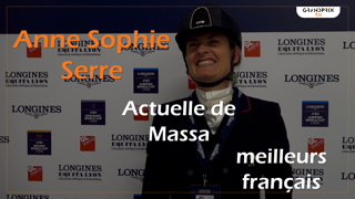 Avec une huitième place, Anne Sophie Serre et Actuelle de Massa ont signé la meilleure performance française de la Reprise Libre en Musique du Longines Equita Lyon. 